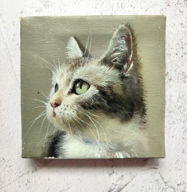 Pet custom handmade oil painting