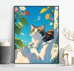 Pet custom DIY handmade oil painting