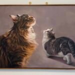 Pet custom handmade oil painting photo review